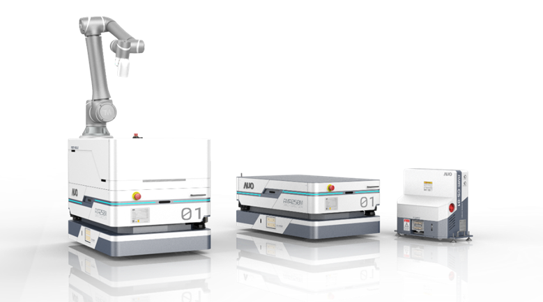 88858cc永利數位開發的自主式移動機器人（AMR250M），搭配全向輪並結合AI演算法、2D LiDAR、3D攝影機等技術，協助客戶實現產線全自動化
